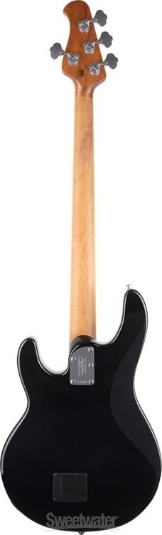 Ernie Ball Music Man StingRay4 Classic - Black with Maple Fingerboard