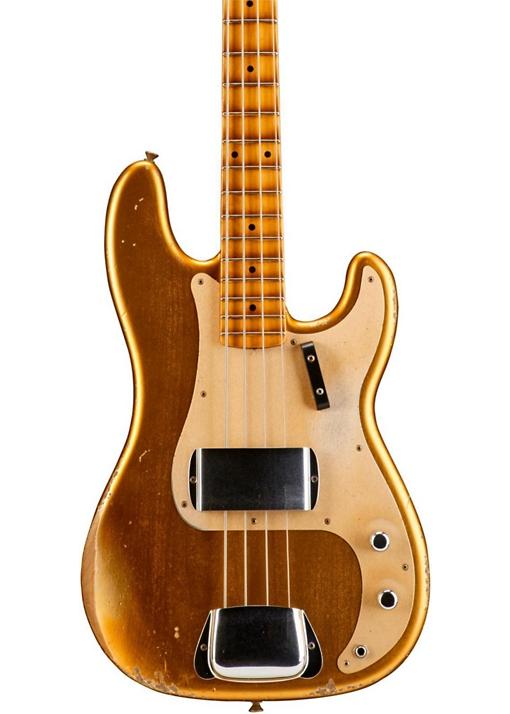 Fender Custom Shop 1957 Precision Bass Relic Masterbuilt by John Cruz - Gold