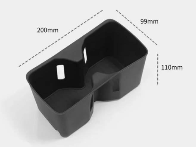 ที่ใส่แก้วซิลิโคน Hyundai SANTA FE Hybrid ฮุนได ซานตา เฟ่