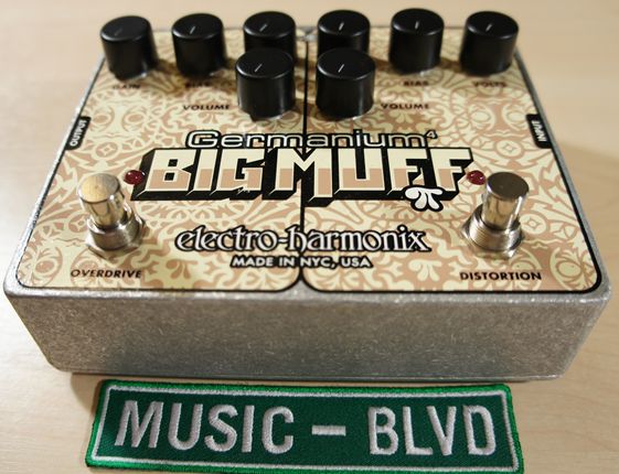 Electro-Harmonix Germanium 4 Big Muff Pi Overdrive and Distortion Guitar Effects Pedal