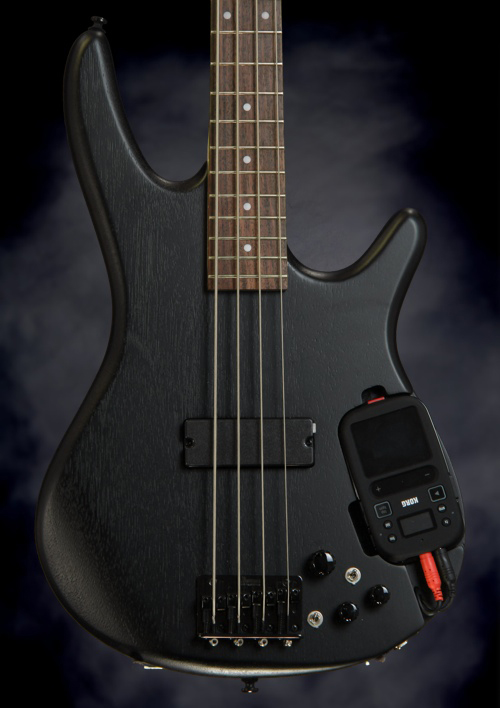 Ibanez SRKP4 with Korg Mini Kaoss Pad 2