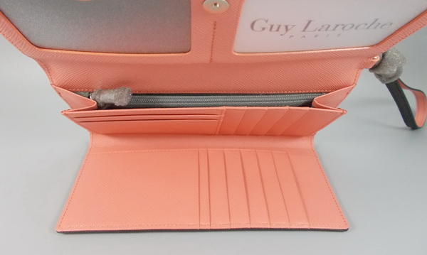 กระเป่าสตางค์ Guy Laroche ดำ-ปูน ใหม่ แท้