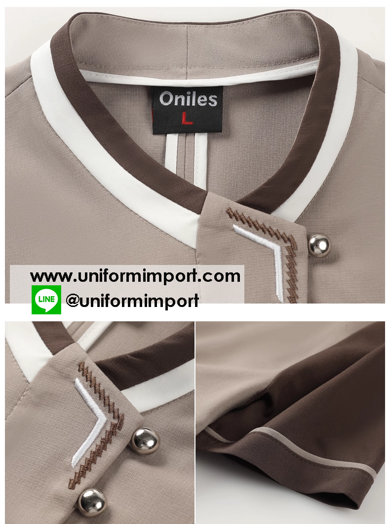 เสื้อพนักงานทำความสะอาด ++คลิกภาพดูรายละเอียดด้านใน เสื้อแม่บ้าน เสื้อแม่บ้านโรงแรม เสื้อฟอร์มพนักงาน ยูนิฟอร์ม uniform เสื้อพนักงานโรงแรม