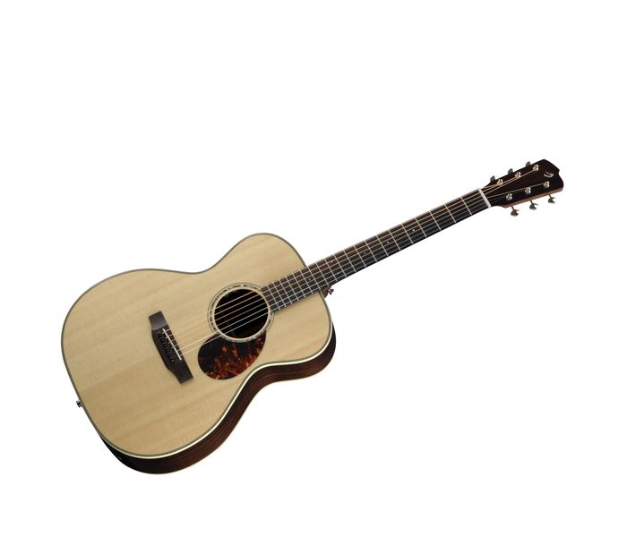 Breedlove American Series OM/SRe, Herringbone Acoustic-Electric Guitar Natural