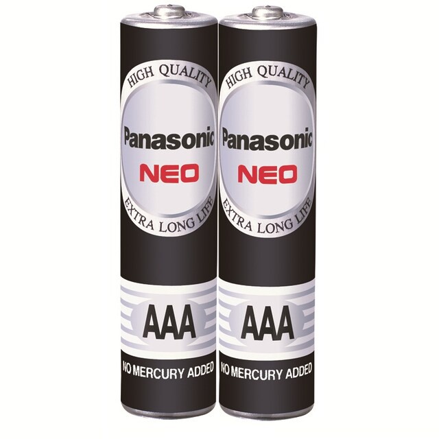 ถ่านไฟฉาย R03NT / 2SL AAA (แพ็ค 2 ก้อน) Panasonic NEO