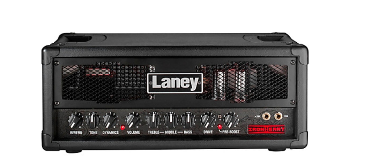 Laney IRT15H-2 Ironheart 15W Tube Guitar Amp Head Black and Red