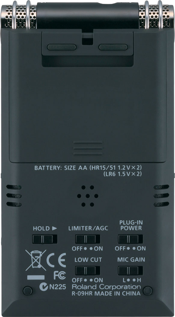 Roland R-09HR High-Resolution WAVE/MP3 Recorder