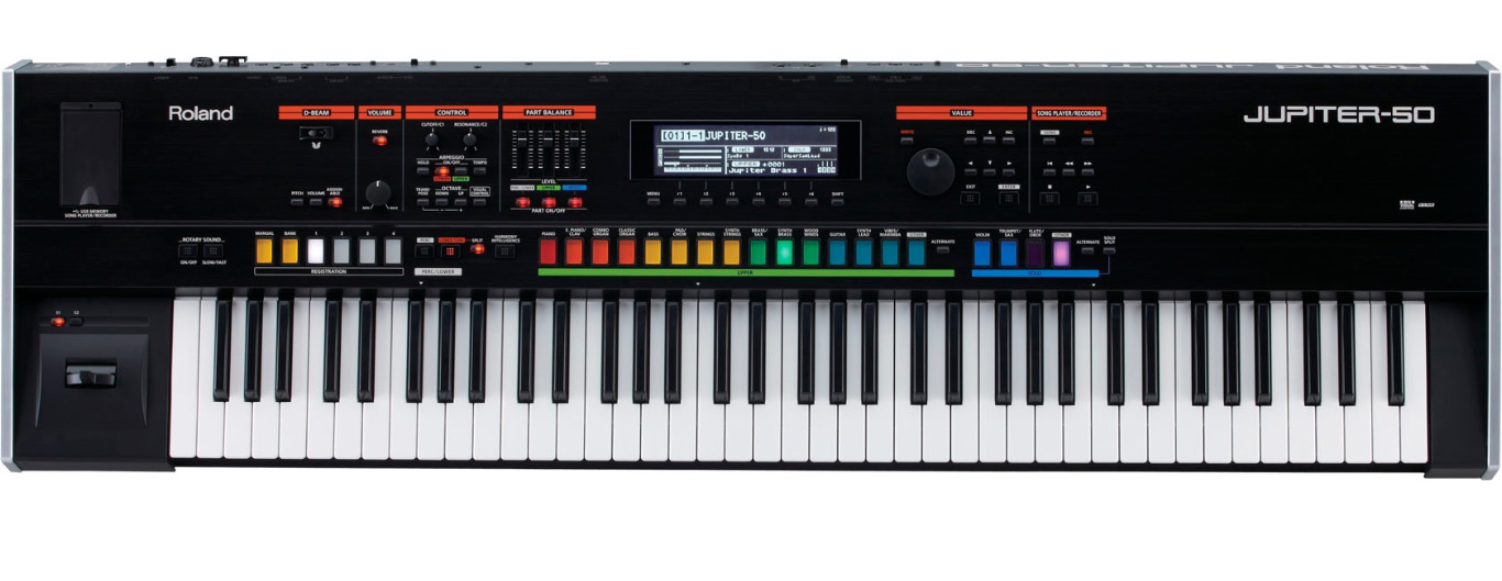Roland Jupiter-50 76-Key Synthesizer