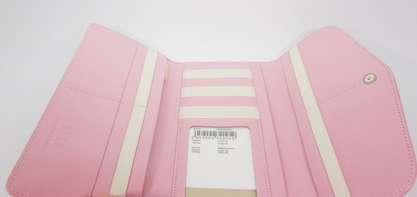 กระเป๋าสตางค์ ELLE ชมพู ใหม่ แท้