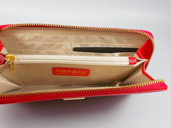 กระเป๋าสตางค์ MORGAN แดง ใหม่ แท้