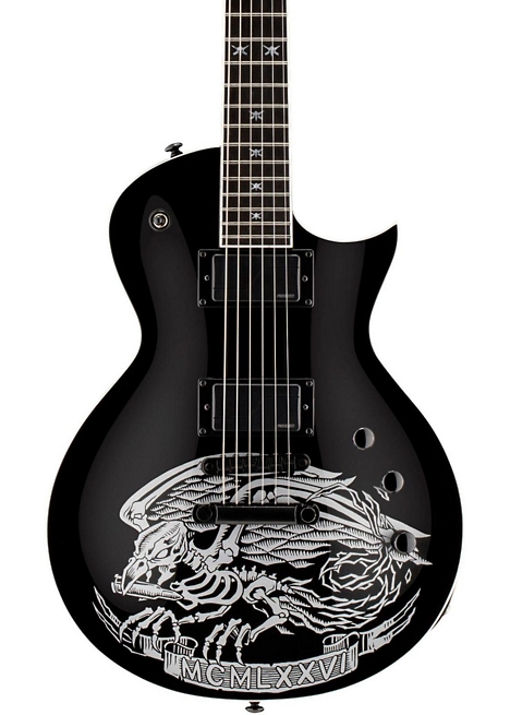 ESP LTD Will Adler Warbird Electric Guitar - Graphic
