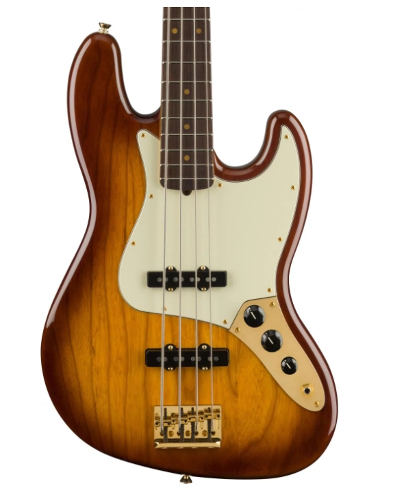 Fender 75th Anniversary Commemorative Jazz Bass - 2-color Bourbon Burst