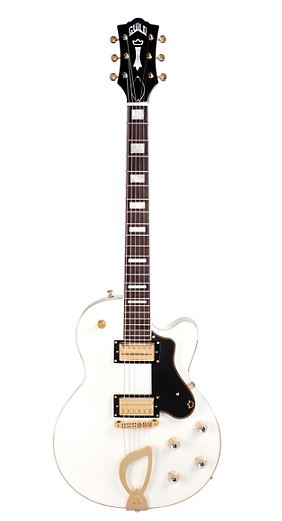 Guild Aristocrat HH Solidbody Electric Guitar Snow Crest White
