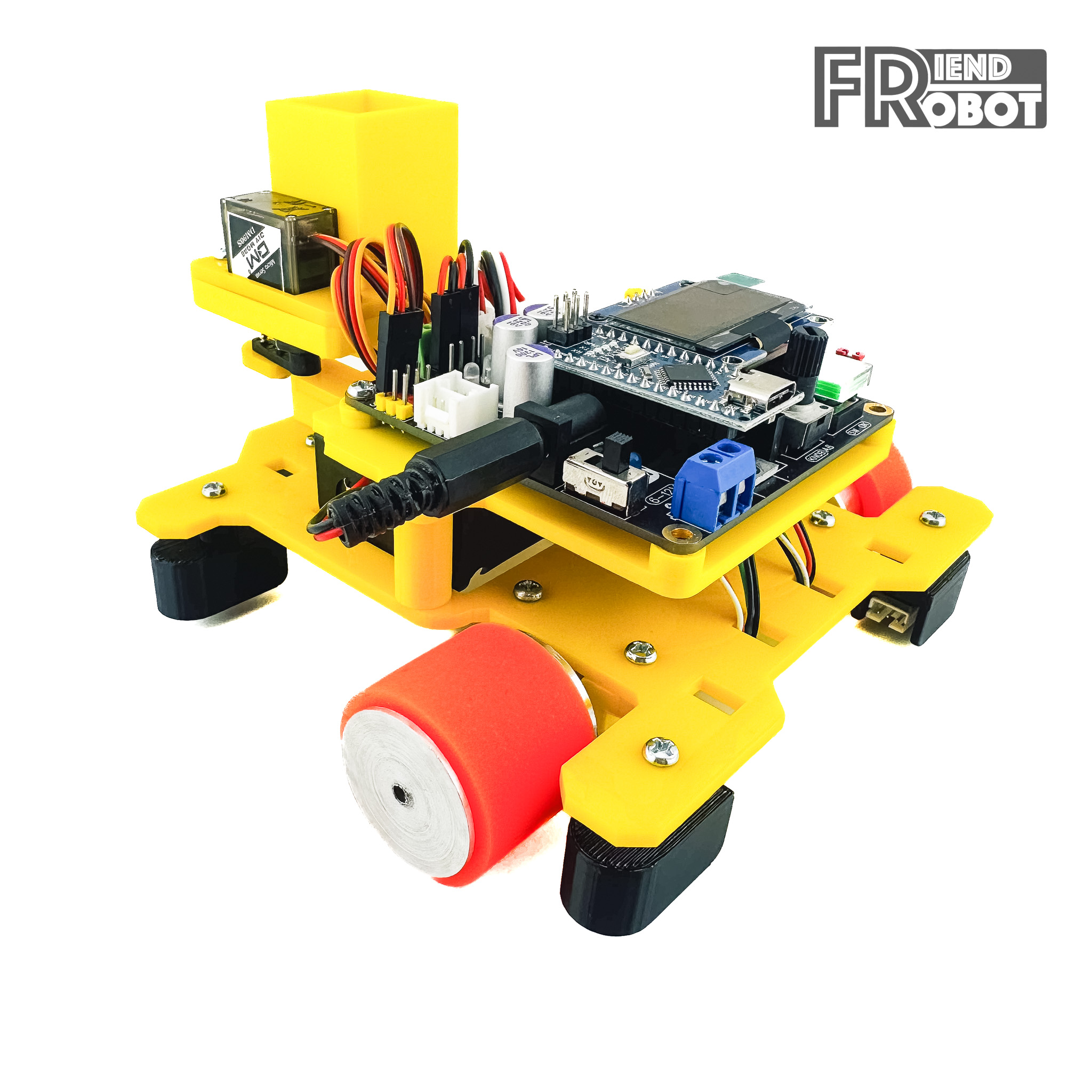 Middle Go ชุดหุ่นยนต์เพื่อการเรียนรู้ หุ่นยนต์กู้ภัยปล่อยลูกบาศก์