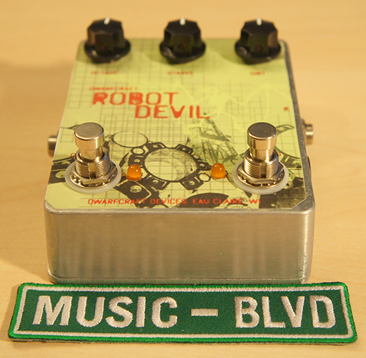 Dwarfcraft Robot Devil Fuzz Guitar Effects Pedal