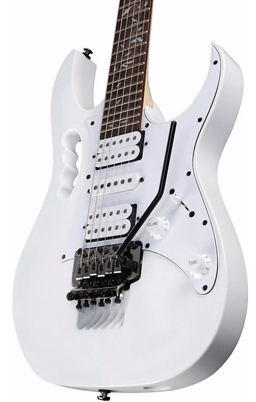 Ibanez JEMJR Steve Vai Signature JEM Series Electric Guitar White
