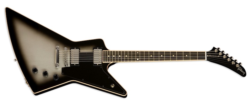 Gibson Dethklok Thunderhorse Explorer Electric Guitar with Case - Silverburst