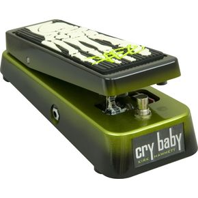 Dunlop KH95 Kirk Hammett Signature Cry Baby Wah Guitar Effects Pedal - Black and Green