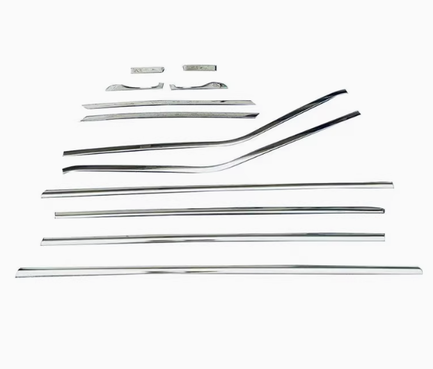 แต่งขอบกระจกนอก แสตนเลสแต่งขอบ ของแต่งรถ Nissan SERENA e-POWER นิสสันเซเรน่า MPV