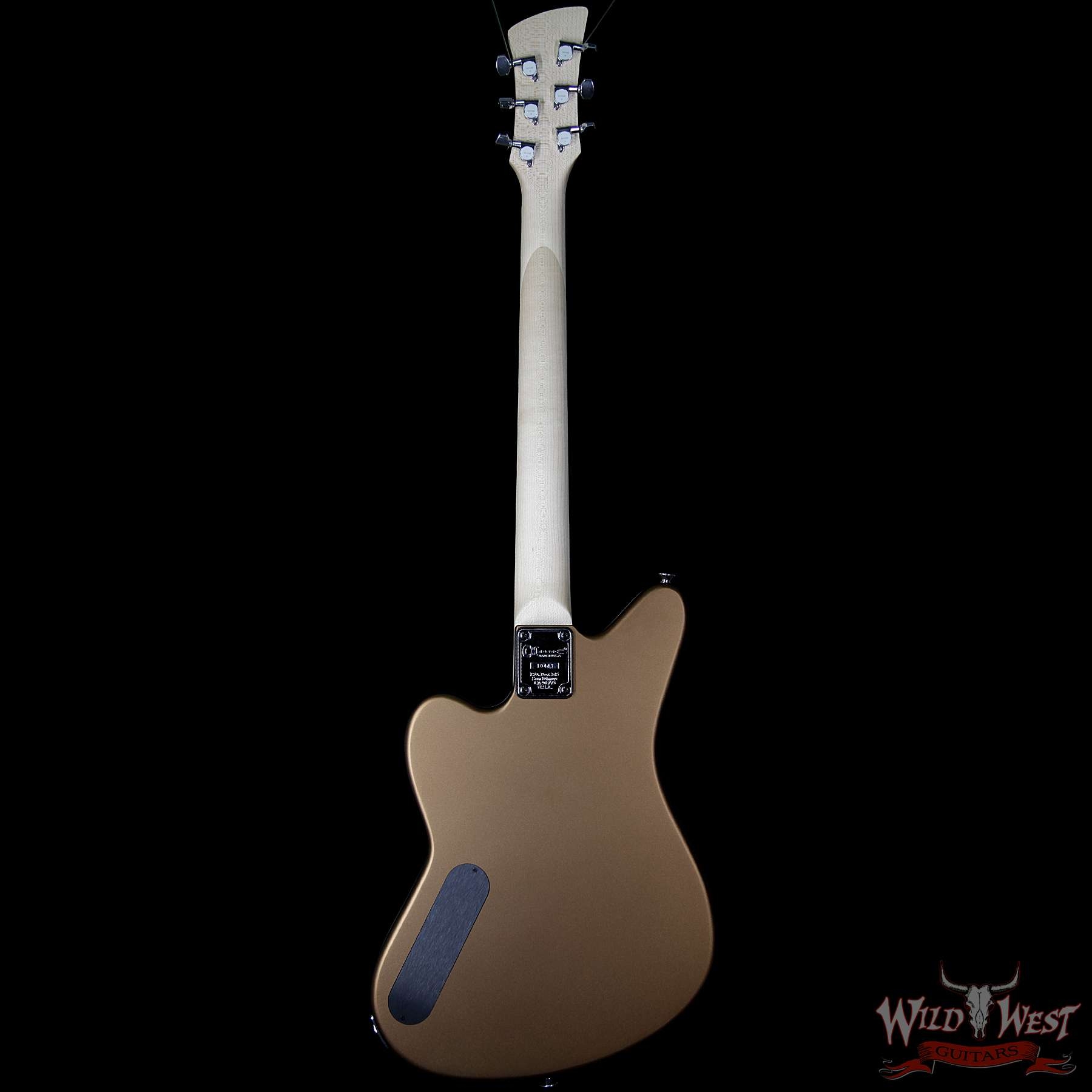 Charvel USA Custom Shop Red Dave Nichols Masterbuilt P90 Surfcaster Dart Swinger Brown