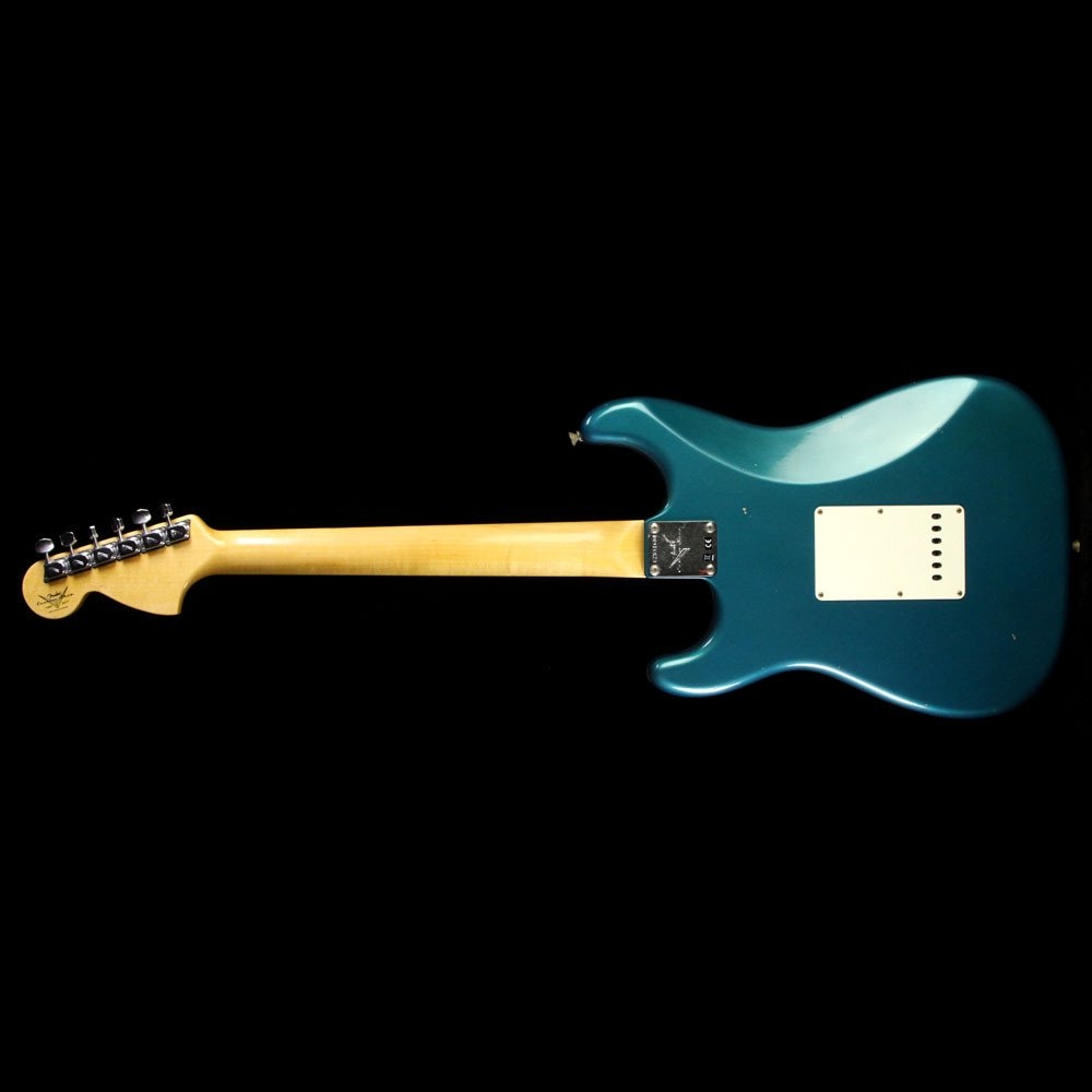 Fender Custom Shop 2017 Time Machine Series 69 Stratocaster Journeyman Relic Electric Guitar - Aged Ocean Turquoise