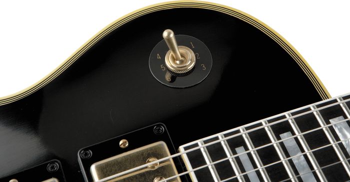 Gibson Custom Shop Jimmy Page Les Paul Custom VOS Electric Guitar with Stoptail(Ebony)