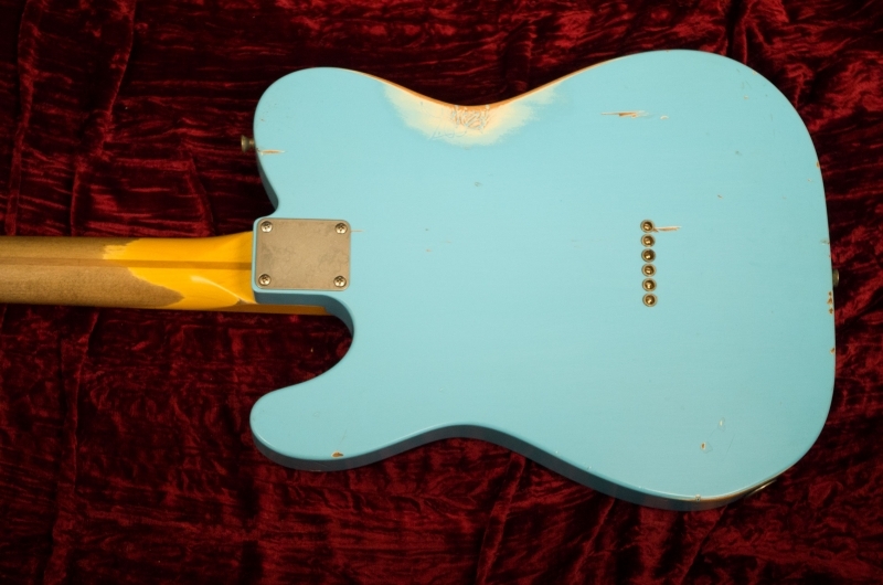 Nash TC-72 Telecaster Alder Body - Daphne Blue