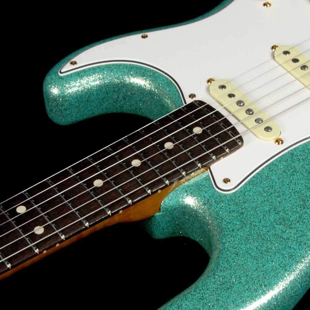 Fender Custom Shop Super Custom Deluxe Stratocaster - Seafoam Green Sparkle
