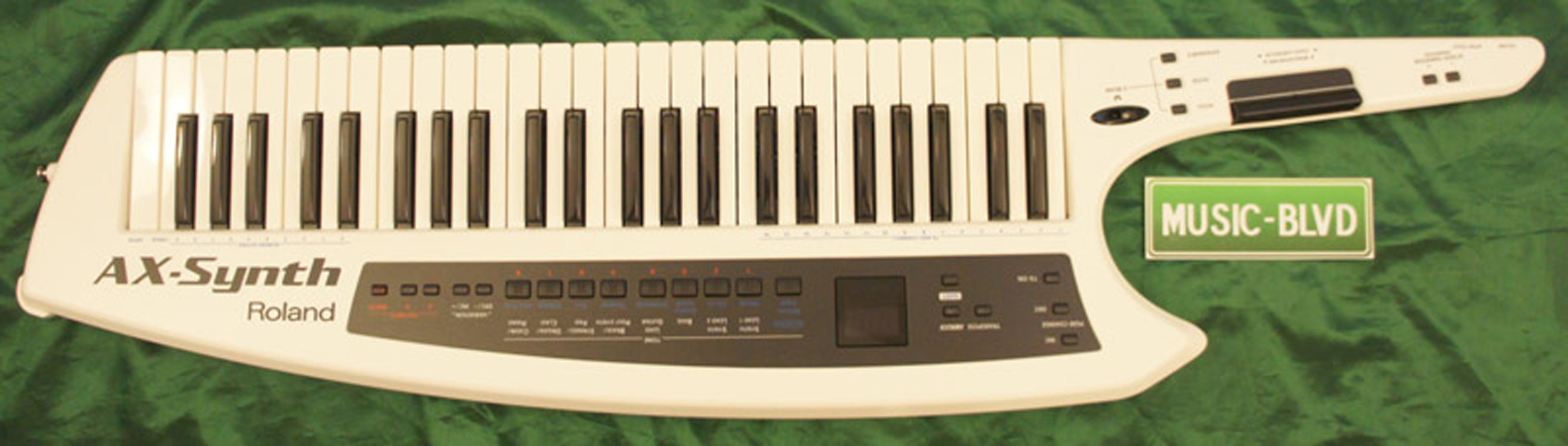 Roland AX-Synth Shoulder Synthesizer Keyboard White