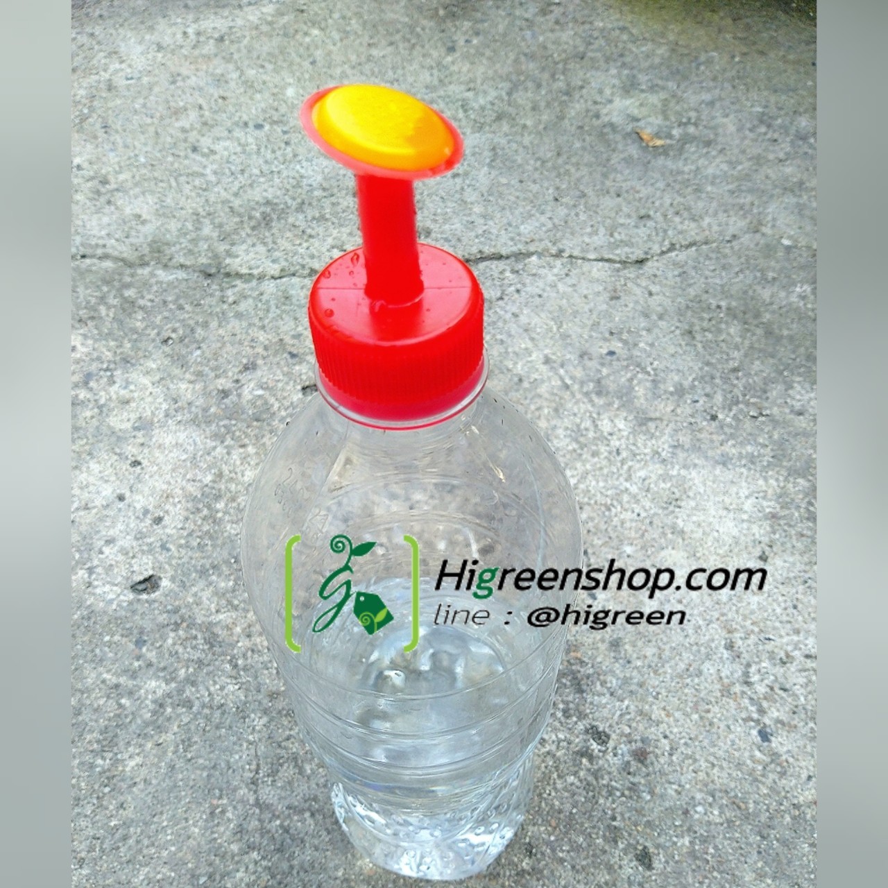 ฝักบัวรดน้ำ ใส่กับขวดน้ำอัดลม น้ำดื่มที่มีเกลียวสูง 5 ตัว/แพ็ค