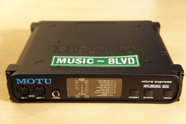 MOTU Micro Express Interface USB