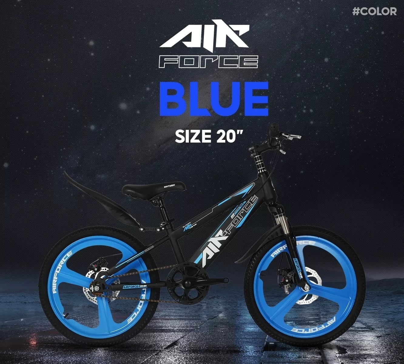 รถจักรยานเสือภูเขาเด็กโต AirForce 20 นิ้ว ล้อแม็กซ์อลูมิเนียม