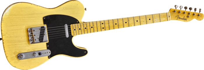 Fender Custom Shop Limited Nocaster Electric Guitar (Nocaster Blonde)