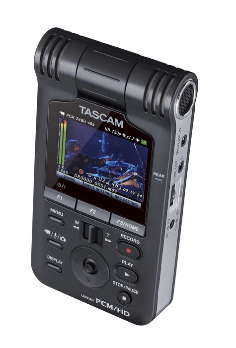 TASCAM DR-V1HD Handheld Video / Linear PCM Recorder