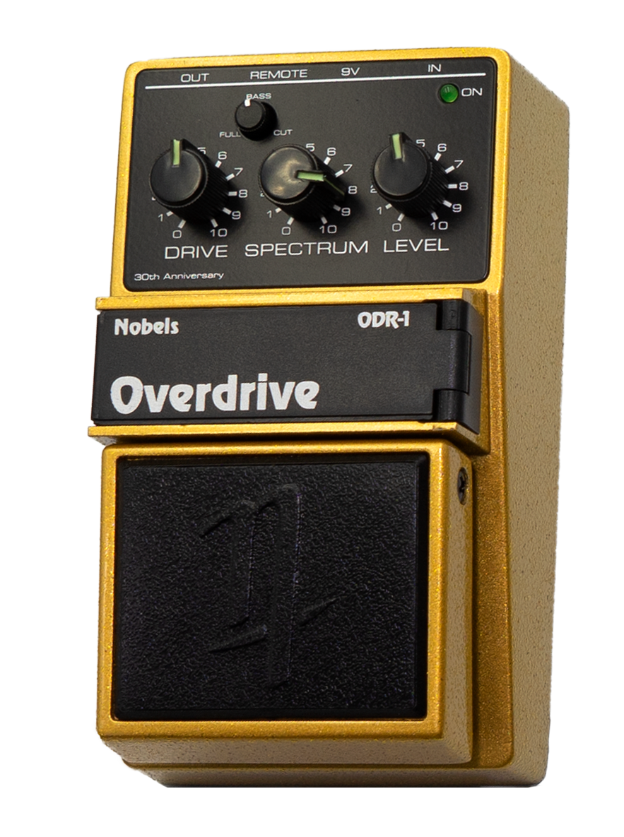 Nobels ODR-1 Natural Overdrive Pedal 30th-anniversary Gold