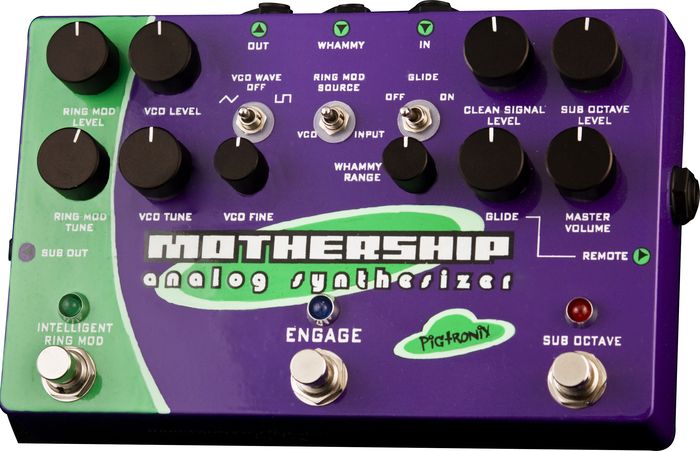 Pigtronix Mothership Analog Synthesizer Guitar Effects Pedal