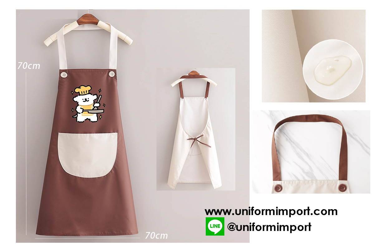 ผ้ากันเปื้อนร้านกาแฟ