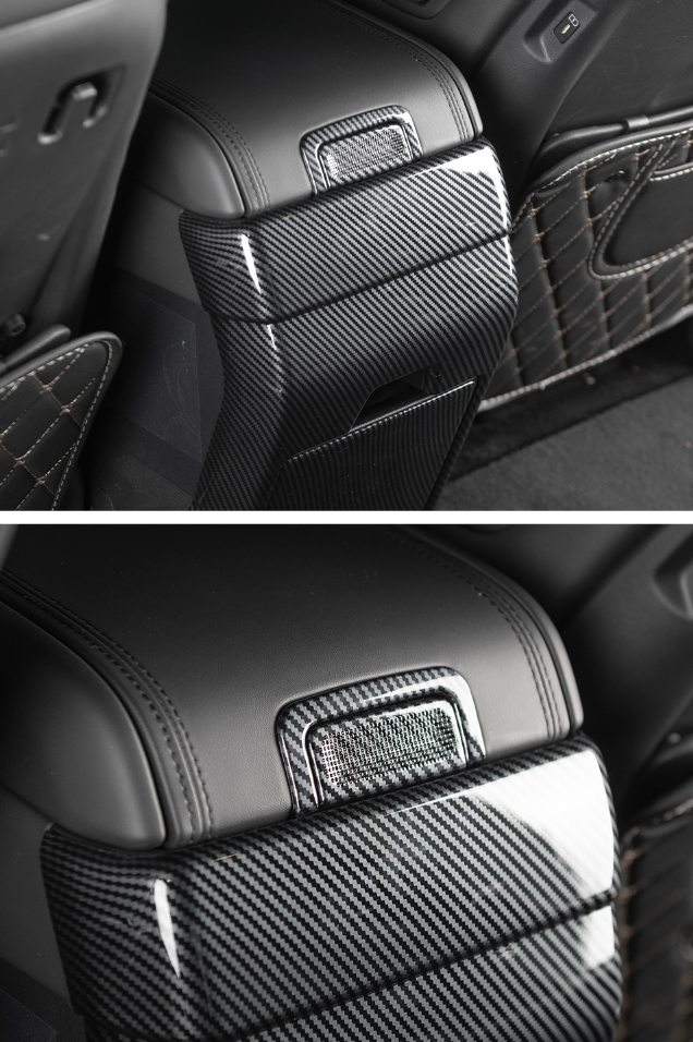 ฝาครอบสวิตช์คอนโซลแต่ง Hyundai SANTA FE Hybrid ฮุนได ซานตา เฟ่