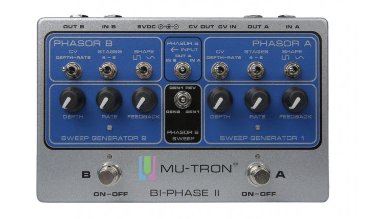 Mu-Tron Bi-Phase II Dual Phase Shifter Pedal