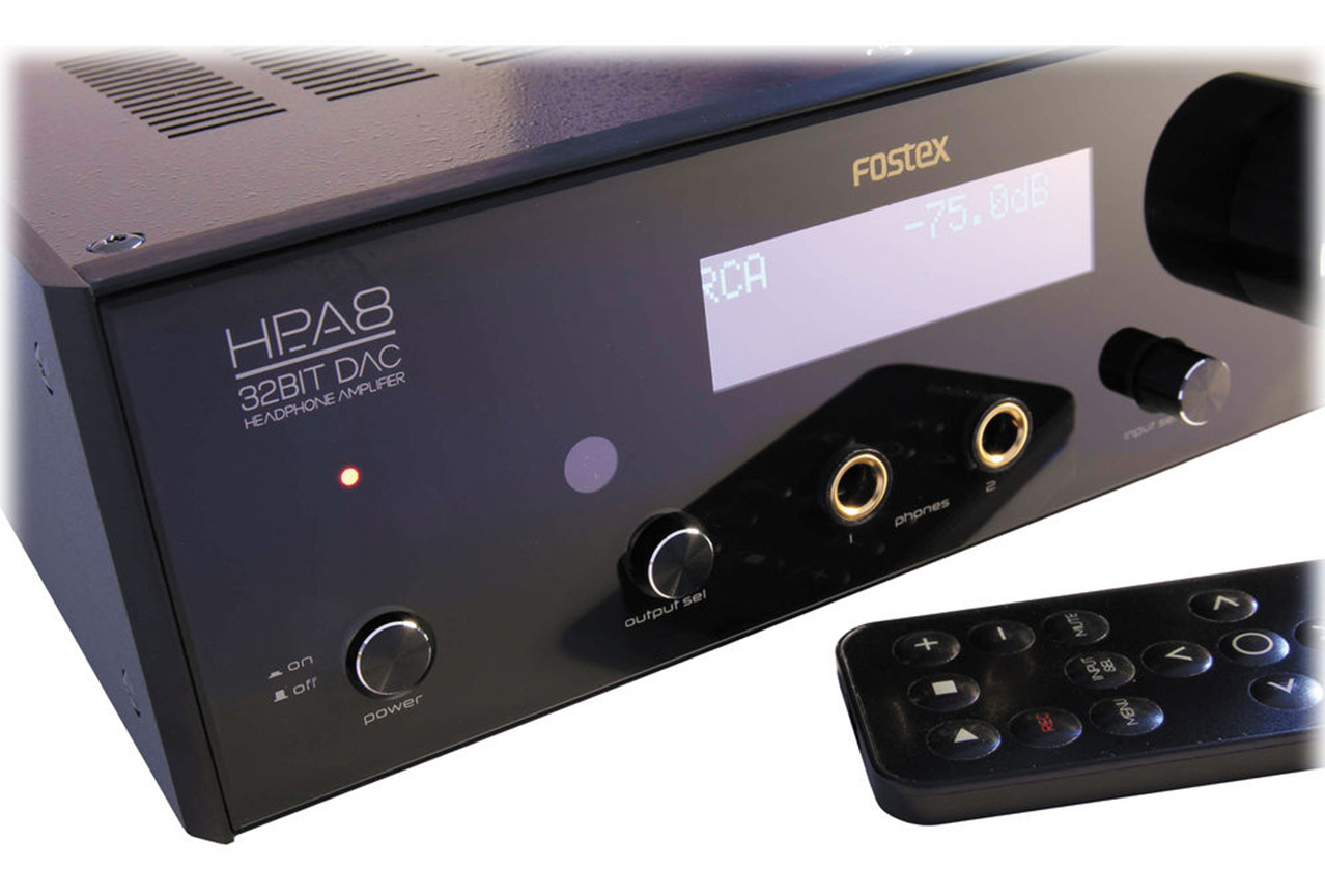 Fostex HP-A8C 32-Bit Digital Audio Converter and Headphone Amplifier