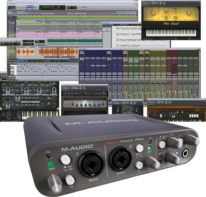 Avid Pro Tools MP + Fast Track Pro