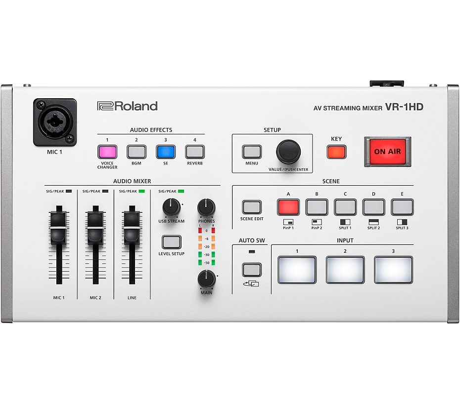 Roland VR-1HD AV Streaming Mixer Switcher