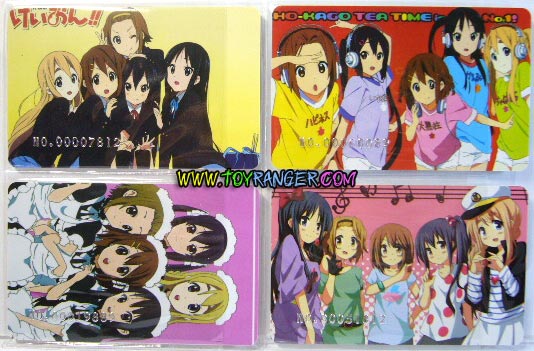 การ์ด K-on!! 12 (4ใบ)