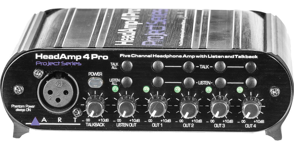 ART HeadAmp 4 Pro with Talk Back