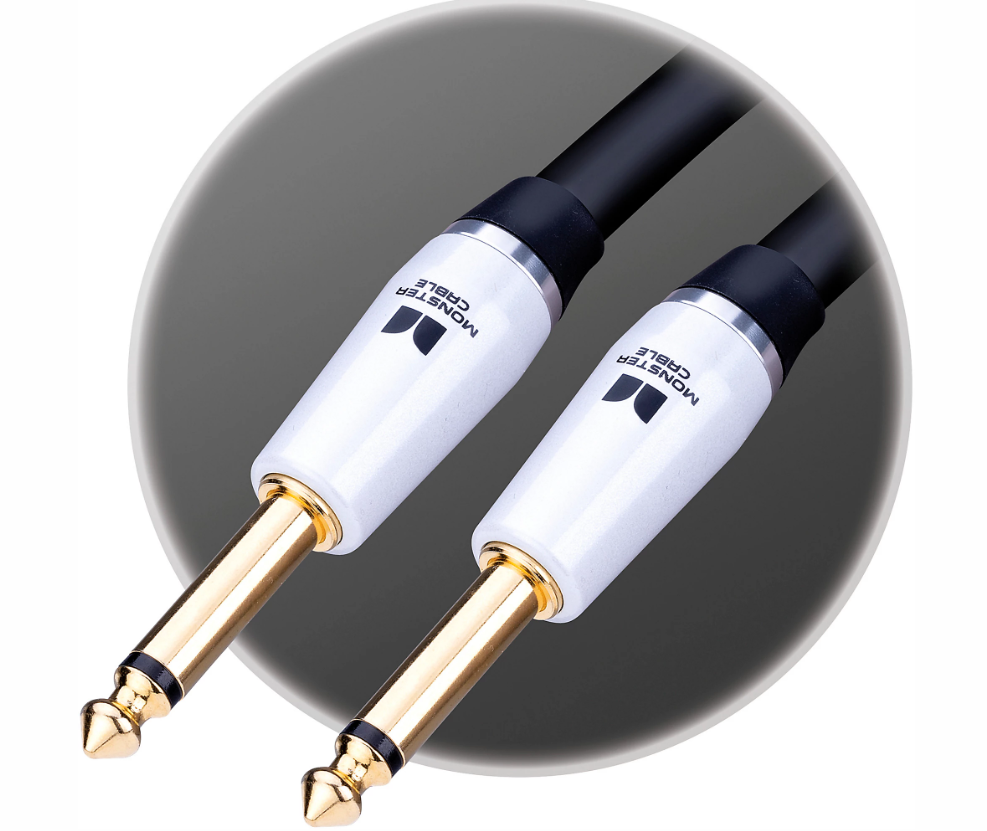 Monster Cable Prolink Studio Pro 2000 Speaker Cable - Straight to Straight 12 ft. Black