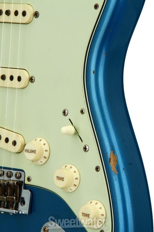 Fender Custom Shop 1961 Relic Stratocaster - Aged Lake Placid Blue, 2016 Collection