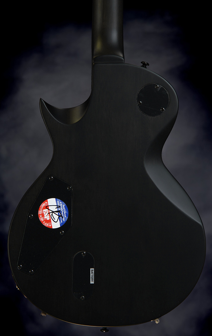 ESP LTD EC 40th Anniversary Limited Edition Electric Guitar See-Thru Black Satin