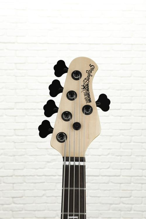 Ernie Ball Music Man Stingray 5 HH - Firemist Gold, Rosewood Fingerboard