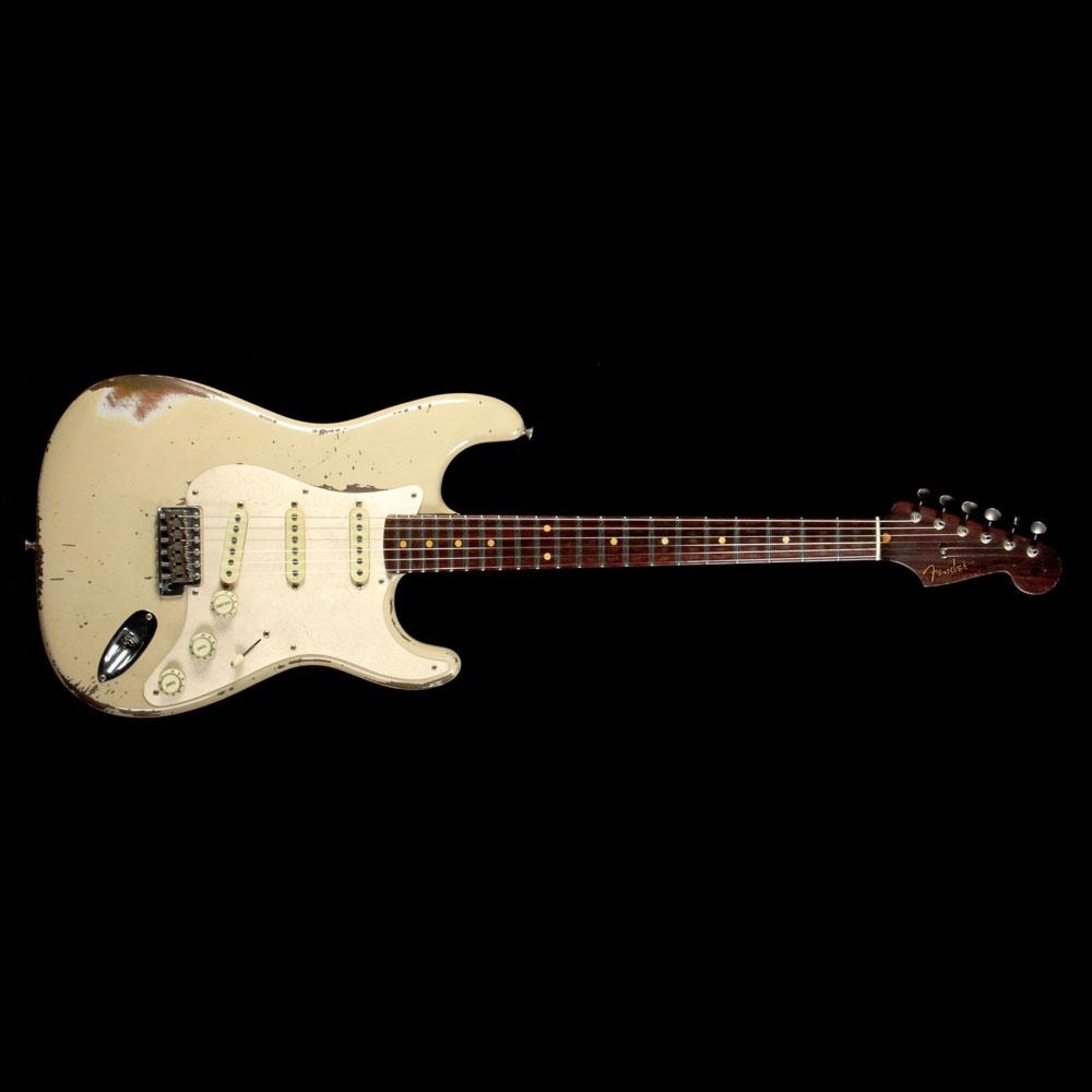 Fender Custom Shop 57 Stratocaster Rosewood Neck Masterbuilt Jason Smith Heavy Relic - Desert Sand