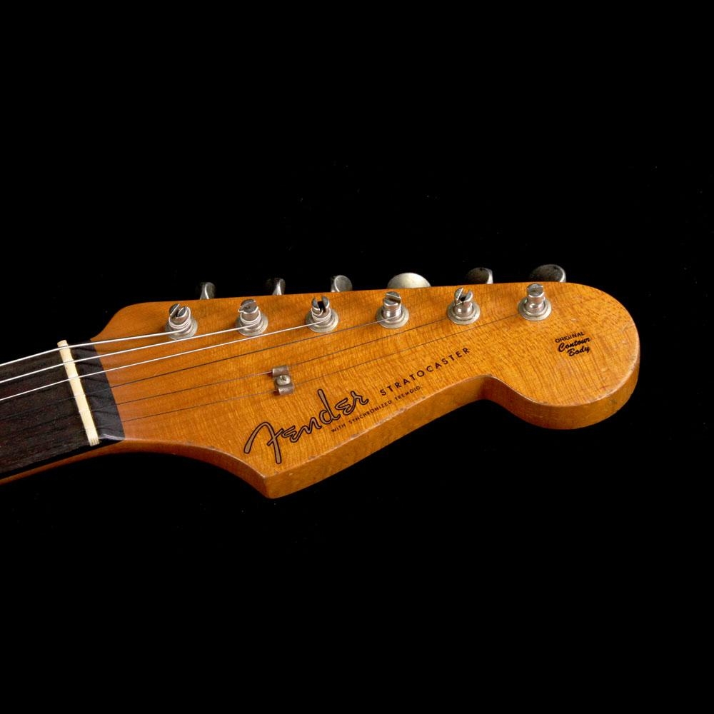 Fender Custom Shop Masterbuilt Jason Smith Music Zoo Ultimate Relic 1960 Stratocaster Guitar - Charcoal Frost Metallic